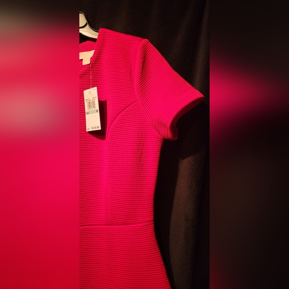 Michael Kors ponte flounce fit & flare dress - Picture 4 of 9